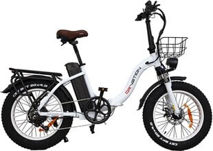 Электровелосипед Drvetion CT20, 20", белый, 750Вт, 10Ач цена и информация | Электровелосипеды | kaup24.ee
