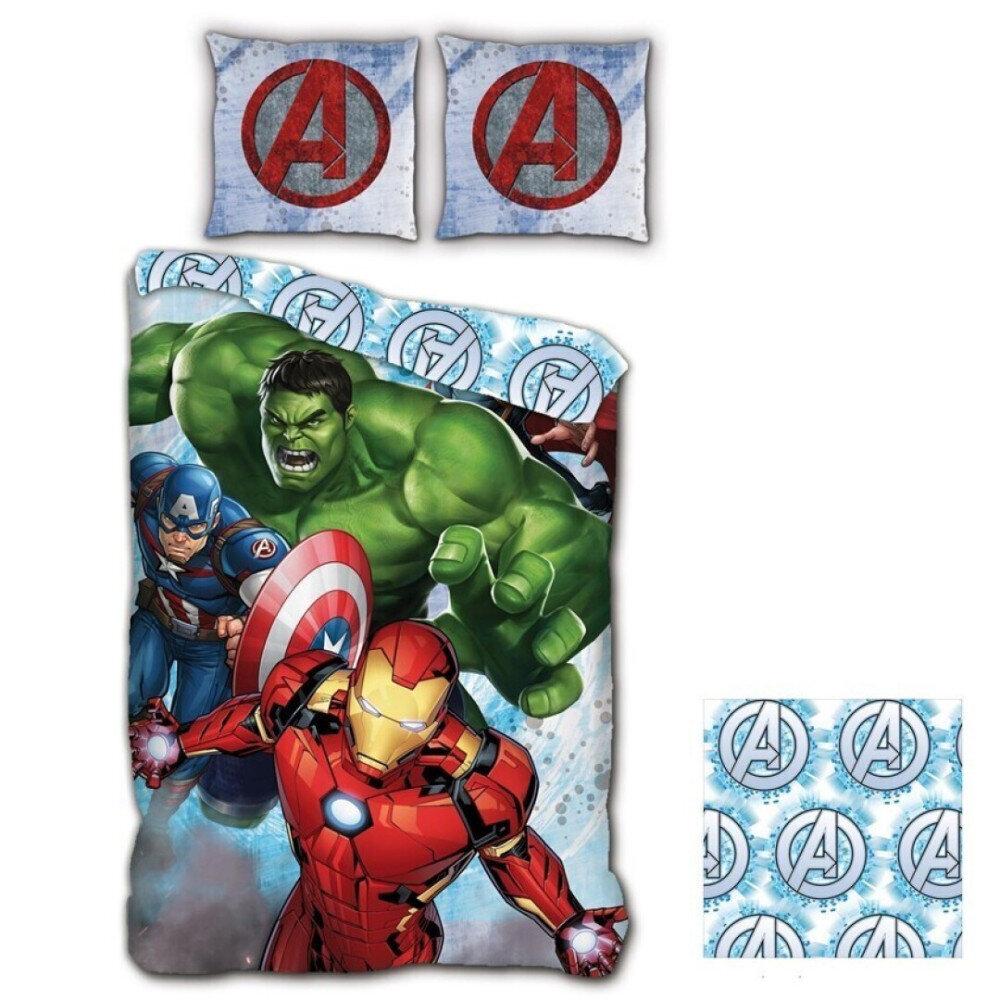 Voodipesu Avengers 140×200 cm hind ja info | Beebide ja laste voodipesu | kaup24.ee