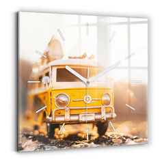 Seinakell Auto On Vacation, 30x30 cm hind ja info | Kellad | kaup24.ee