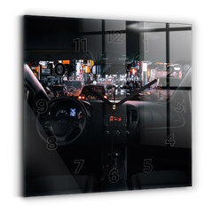 Seinakell Auto Tokyos, 30x30 cm цена и информация | Часы | kaup24.ee