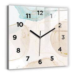 Seinakell Akvarellplekid, 30x30 cm цена и информация | Часы | kaup24.ee