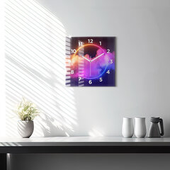 Seinakell 3D Smoke Abstraction, 30x30 cm цена и информация | Часы | kaup24.ee