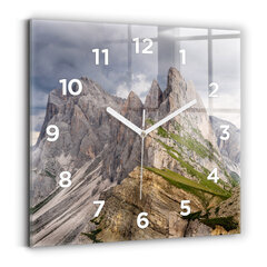 Seinakell Rocky Mountains, 30x30 cm цена и информация | Часы | kaup24.ee