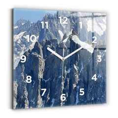 Seinakell Alpine Mountains in Winter, 30x30 cm цена и информация | Часы | kaup24.ee