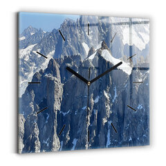 Seinakell Alpine Mountains in Winter, 30x30 cm цена и информация | Часы | kaup24.ee