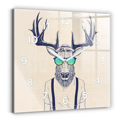 Seinakell Abstraction Deer, 30x30 cm hind ja info | Kellad | kaup24.ee