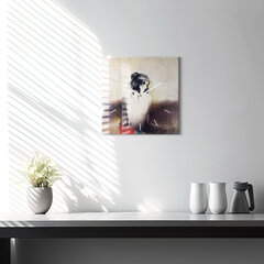 Seinakell Abstract Woman Portree, 30x30 cm hind ja info | Kellad | kaup24.ee