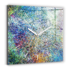 Seinakell Abstraktsioon - Emotsioonid, 30x30 cm hind ja info | Kellad | kaup24.ee