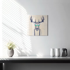 Seinakell Abstraction Deer, 30x30 cm hind ja info | Kellad | kaup24.ee