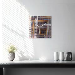 Seinakell Abstraction Geometry, 30x30 cm hind ja info | Kellad | kaup24.ee