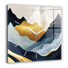 Seinakell Annotation Mountains, 30x30 cm hind ja info | Kellad | kaup24.ee