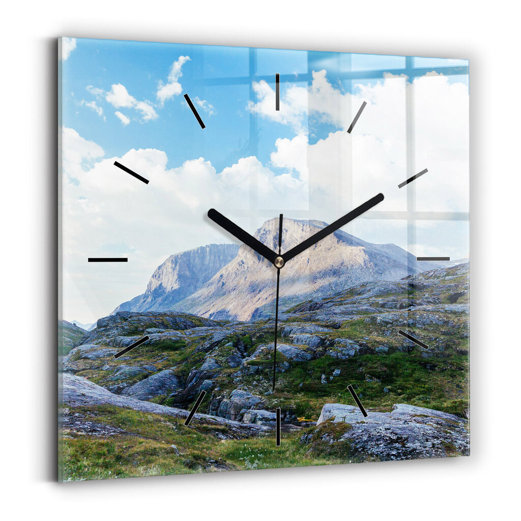 Seinakell Rocky Landscape, 30x30 cm hind ja info | Kellad | kaup24.ee