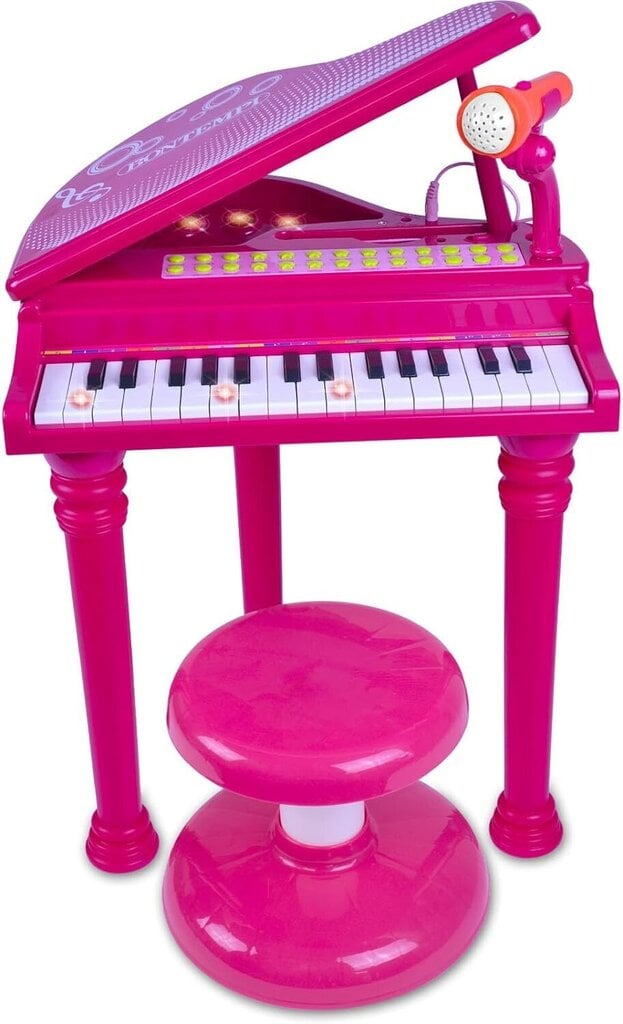 Laste klaverikomplekt Bontempi iGirl, roosa цена и информация | Arendavad mänguasjad | kaup24.ee