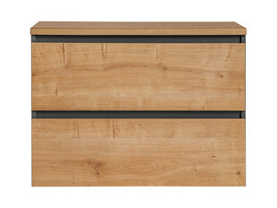 Vannitoa kapp Comad Monaco Grey Oak 821 - FSC, pruun/hall hind ja info | Vannitoakapid | kaup24.ee