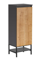 Vannitoa kapp Comad Monaco Grey Oak 811 - FSC, pruun/hall hind ja info | Vannitoakapid | kaup24.ee