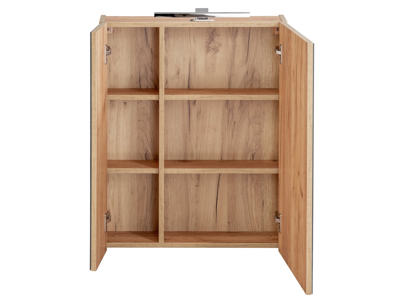 Peegliga vannitoakapp Comad Capri Oak 842A FSC, pruun hind ja info | Vannitoakapid | kaup24.ee