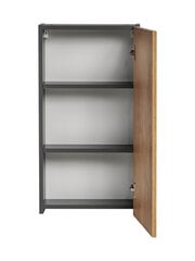 Vannitoa kapp Comad Monaco Grey Oak 830 - FSC, pruun/hall hind ja info | Vannitoakapid | kaup24.ee