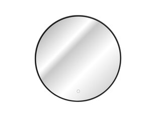 LED-valgustusega vannitoa peegel Comad Luna 60, must цена и информация | Зеркала | kaup24.ee