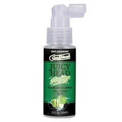 Sprei oraalseksiks Juicy Head Dry Mouth Spray Sour Green Apple, 60 ml hind ja info | Lubrikandid | kaup24.ee