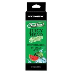 Sprei oraalseksiks Juicy Head Dry Mouth Spray Sour Watermelon, 60 ml hind ja info | Lubrikandid | kaup24.ee