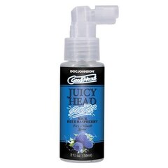 Sprei oraalseksiks Juicy Head Dry Mouth Spray Sour Blue Raspberry, 60 ml hind ja info | Lubrikandid | kaup24.ee