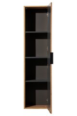 Тумба для ванной комнаты Comad Diamond Wotan 80-01-D-1D, коричневый/черный цена и информация | Шкафчики для ванной | kaup24.ee