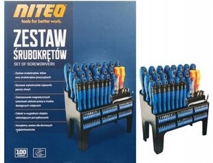 Tööriistakomplekt Niteo Tools 100 tk hind ja info | Käsitööriistad | kaup24.ee