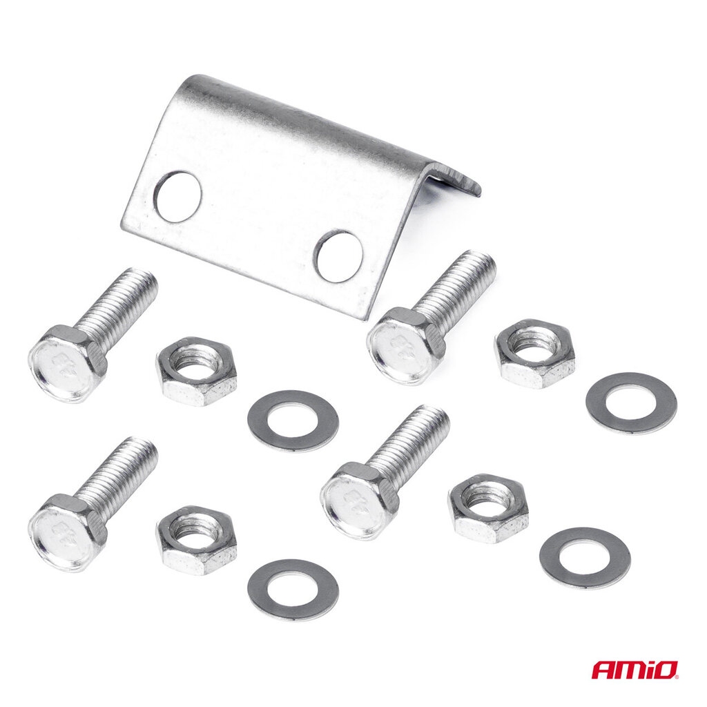 Suruõhupasunad 2-osa kroom, metallist 12/24V, ilma kompressorita Amio 03617 hind ja info | Lisaseadmed | kaup24.ee