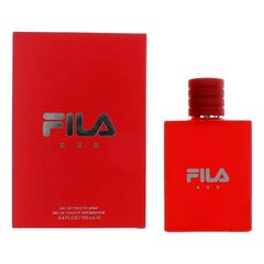 Tualettvesi Fila Red EDT meestele, 100 ml hind ja info | Meeste parfüümid | kaup24.ee