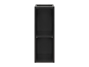 Полка для ванной комнаты Comad Xilo Black 81-01-A, черный цена и информация | Шкафчики для ванной | kaup24.ee