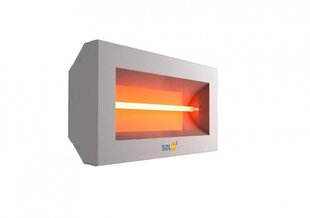 Инфракрасный галогенный обогреватель SolBee SBH 20 B Dark Grey (2,0 kW, клеммная коробка) цена и информация | Обогреватели | kaup24.ee