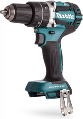 Аккумуляторная ударная дрель Makita DHP 484 ZB, 18 В, без аккумулятора и зарядного устройства цена и информация | Шуруповерты, дрели | kaup24.ee