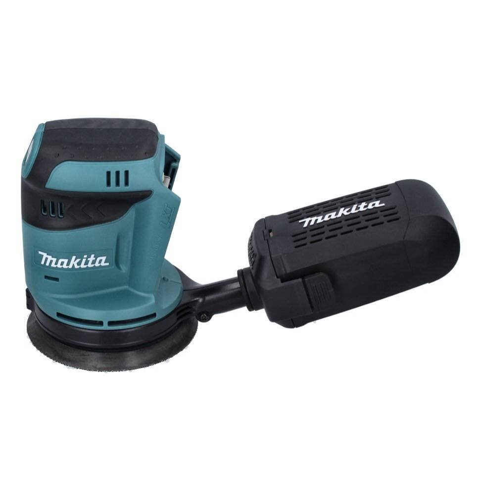 Makita DBO 180 RG1J akuga ekstsentriline lihvmasin 18 V 125 mm + 1x aku 6.0 Ah + laadija + Makpac цена и информация | Lihvmasinad ja ketaslõikurid | kaup24.ee