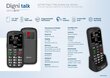 eSTAR Digni Talk Senior Phone Dual SIM Black цена и информация | Telefonid | kaup24.ee