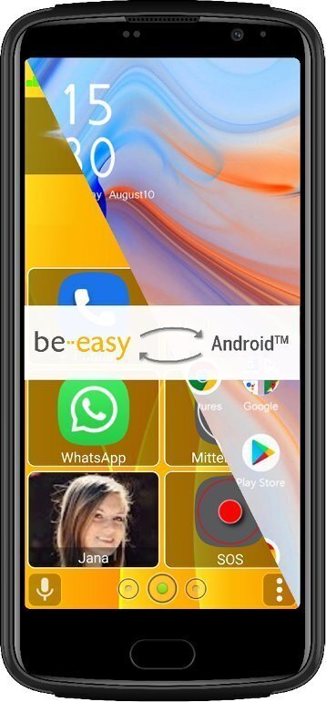 Beafon M7 Lite premium 14 cm (5.5") black hind ja info | Telefonid | kaup24.ee