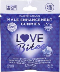 Kummikommid Doc Johnson Male Enhancements Gummies, 12 pakki цена и информация | Сувениры, подарки для взрослых | kaup24.ee