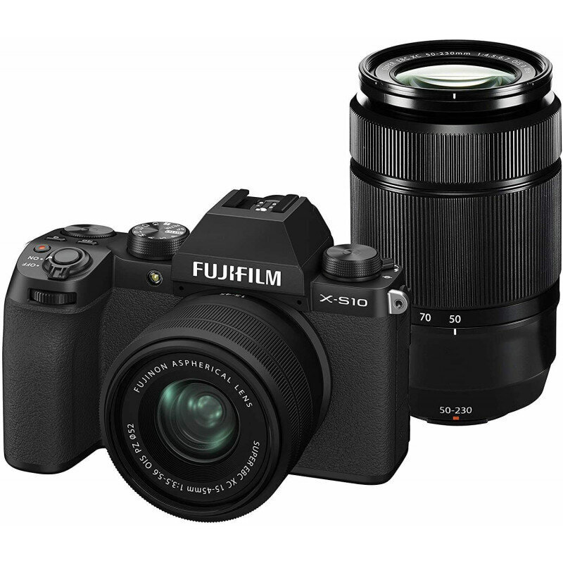 Fujifilm X-S10 + Fujinon XC цена и информация | Fotoaparaadid | kaup24.ee