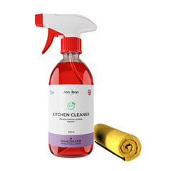 Köögipuhastusvahend Nanoteqa Kitchen Cleaner, 500ml hind ja info | Puhastusvahendid | kaup24.ee