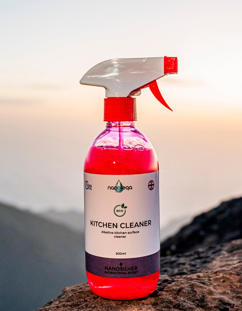 Köögipuhastusvahend Nanoteqa Kitchen Cleaner, 500ml цена и информация | Puhastusvahendid | kaup24.ee