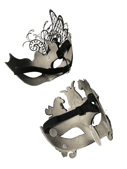 Maskiballi maskid paaridele, naistele ja meestele, mask maskiballile, 2tk цена и информация | Karnevali kostüümid | kaup24.ee