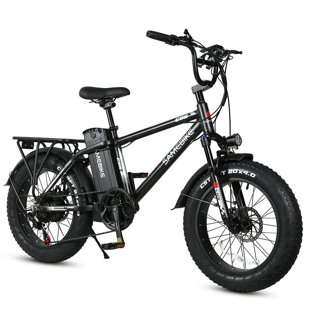 Elektrijalgratas Samebike XWC05 20-tolliste paksude rehvidega hind ja info | Elektrirattad | kaup24.ee