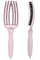 Juuksehari Olivia Garden finger brush Pastel Pink, Keskmine цена и информация | Juukseharjad, kammid, juuksuri käärid | kaup24.ee