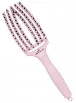 Juuksehari Olivia Garden finger brush Pastel Pink, Keskmine hind ja info | Juukseharjad, kammid, juuksuri käärid | kaup24.ee