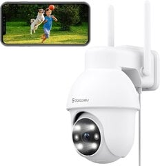 Galayou 2K Security WIFI Camera с цветным ночным видением, уведомлением через приложение, 2-Way Audio цена и информация | Камеры видеонаблюдения | kaup24.ee