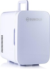 Мини-холодильник Subcold Ultra6 - охлаждает и нагревает, 6 литров / 8 банок, 330 мл, 220 В / USB, белый цена и информация | Автомобильные холодильники | kaup24.ee