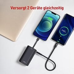 iWalk Small Power Bank 9000 мАч Портативное внешнее зарядное устройство со встроенным кабелем Мини цена и информация | Зарядные устройства Power bank | kaup24.ee