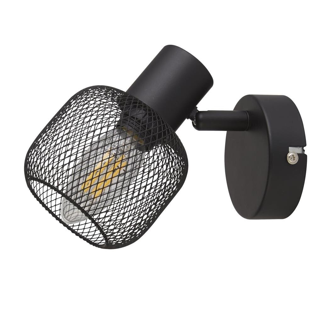 Searchlight seinavalgusti Meshy Cage 81201-1BK цена и информация | Seinavalgustid | kaup24.ee