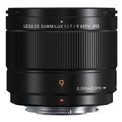 Panasonic 9mm f1.7 Leica DG Summilux lens цена и информация | Линзы | kaup24.ee