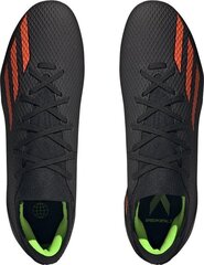 Adidas Jalgpallijalatsid X Speedportal.3 FG, suurus 47 1/3, must цена и информация | Футбольные бутсы | kaup24.ee