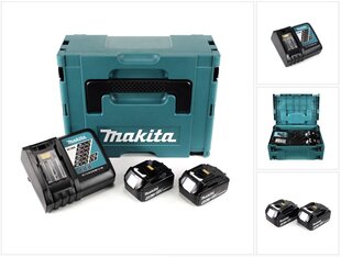 Комплект аккумуляторов и зарядных устройств Makita, 18 В цена и информация | Шуруповерты, дрели | kaup24.ee
